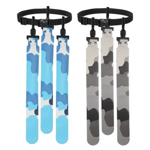 Juego de Correas Ajustables Azules con Hebilla - Polipropileno Tejido de Secado Rápido, Transpirable, Tallas Grandes, Color Sólido, Resistente para Uso en Exteriores - Product Image 4