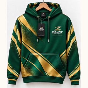 Wholesale Direct Ziakot Industry Custom Stitched Gray White-Old Gold <b>Christmas</b> 3D Sports Pullover Sweatshirt Hoodie - Product Image 4