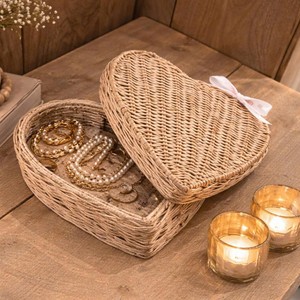 Nouveauté tendance : plateau décoratif en jacinthe d'eau naturelle, design unique, idéal pour la décoration intérieure, vente en gros. - Product Image 2