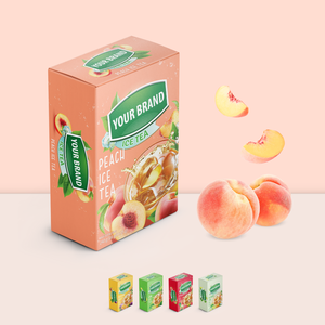 Té Instantáneo de Marca Privada, Polvo de Frutas Afrutado, 10gr 15gr por Sobres, Caja de Empaque Personalizada, Polvo con Sabor a Coco - Product Image 6