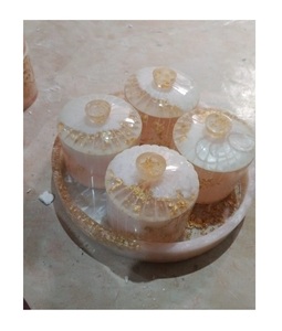 Tarro de resina epoxi a precio mayorista para fiestas, tarro de resina para almacenamiento de alimentos, tarro para frutas secas, tarro de resina para almacenamiento de alimentos de tamaño personalizado, tarro para frutas secas - Product Image 1