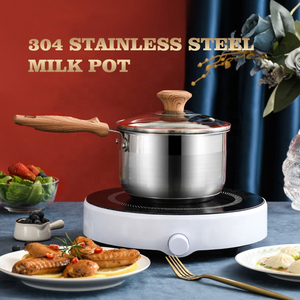 Modern Design Sauce <b>Pan</b> With Heat Resistant Handle For Safe And Convenient Everyday Cooking - Product Image 2