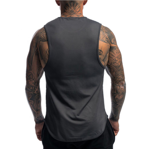 Débardeurs d'entraînement pour hommes – Tenue de sport estivale sans manches pour la musculation – Vêtements de gym unis pour hommes - Product Image 5