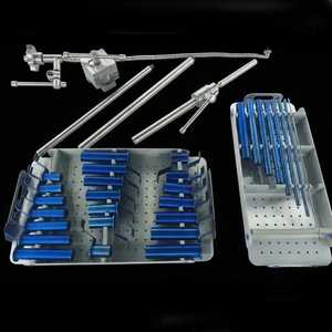 ชุดอุปกรณ์ยืดหลอดกระดูกสันหลัง MIS Tubular Retractor System ครบชุด ทำจากเหล็กกล้าไร้สนิม สำหรับการผ่าตัดกระดูกสันหลังแบบรุกล้ำน้อย พร้อมท่อขยาย ท่อยึด และกล่องเก็บอุปกรณ์ - Product Image 4