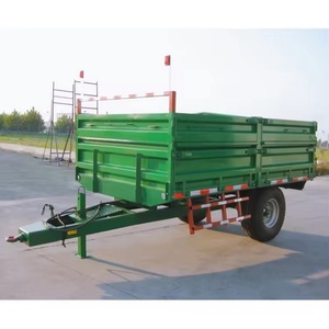Heavy Duty <b>Farm</b> Hydraulic <b>Trailer</b> with Gear Motor High Productivity Ready Ship Agricultural Transport Multi-Purpose Tipping - Product Image 2