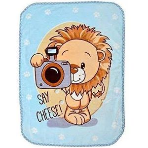 Manta de Bebé de Lujo Suave y Cálida de 600 GSM, 100% Poliéster para Uso Infantil - Product Image 1