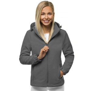 Chaqueta de Invierno para Mujer, Nueva Moda, con Capucha, Forro Polar, Cortavientos, Cierre de Cremallera, Impermeable, para Montañismo y Deportes al Aire Libre - Product Image 1