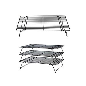 Black cooling rack for baking Wire stand oven grill tray Donut <b>cookie</b> cooling rack Perfect Bakeware cooling rack - Product Image 4