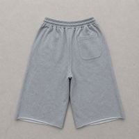 Pantalones Cortos Cargo de Algodón para Hombre con Bordado Personalizado OEM, con Bolsillos, Felpa Francesa, Moda Masculina de Verano, Ropa Urbana Estampada para Hombre
