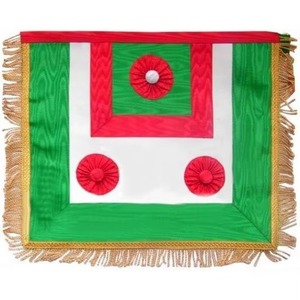 Tablier de Maître Maçon Écossais du Saint-Andréa Tricolore – Tous les Tabliers des Ordres Francs-Maçons – Fabricant – Service OEM - Product Image 1