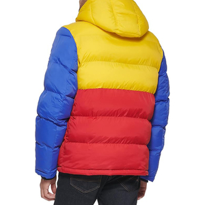 Chaqueta de Invierno Estilo Urbano para Hombre, con Capucha y Cierre Frontal, de Lana y Nailon, con Técnica de Lavado, Servicio OEM Disponible, Impermeable - Product Image 3