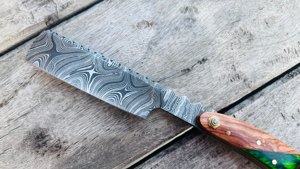 Traditional <b>Shaving</b> Tool Handmade Metal Construction Sharp Durable Edge Comfortable Grip For Beard Damascus Steel Razor Premium - Product Image 6