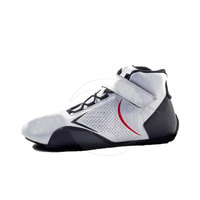 Sepatu Balap Kart Ukuran Besar, Tahan Lama, Bernapas, Performa Tinggi dengan Sol Anti Selip Desain Modern dan Bahan Kulit