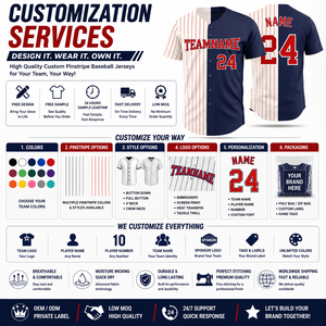 Custom Tackle Twill <b>Baseball</b> Jersey Full Button Men Youth Team Uniform Embroidered Name Number Wholesale Manufacturer - Product Image 4