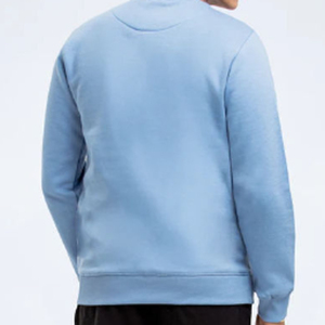 เสื้อสเวตเชิ้ตคอกลมบุขนแกะสำหรับผู้ชาย แขนยาว ปักลาย ผ้าฝ้าย สวมใส่สบาย เหมาะสำหรับเล่นกีฬาหรือพักผ่อน ดีไซน์เรียบง่าย โลโก้ที่อก - Product Image 6