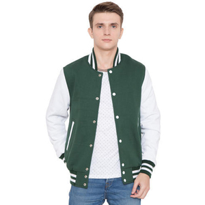 Nouveautés : Vestes universitaires pour hommes avec col montant, vestes universitaires colorées en vente, prix de gros - Product Image 1
