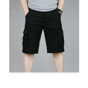 Haute qualité Cargo Shorts hommes été Multi poche décontracté coton élastique pantalon hommes court Shorts chauds pour homme - Product Image 2