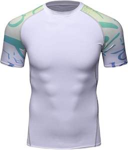Unisex Rash Guard <b>Compression</b> Swim <b>Shirt</b> Long Sleeve UV Protection Quick Dry Eco-Friendly Surf <b>Shirt</b> Stretch Gym Beach Set - Product Image 3