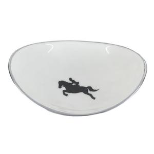 Tazón Decorativo para Ensaladas, Blanco, Esmaltado, Ovalado, de Metal, para Frutas, Apto para Lavavajillas, Ecológico, Precio al por Mayor - Product Image 1