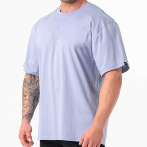 Camiseta Antiarrugas de Secado Rápido y Transpirable, 100% Algodón, para Verano, Oferta, Precio Bajo, Hombros Caídos, Lisa, Cómoda, Corte Regular - Product Image 2