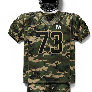 Conjunto de Uniforme de Fútbol Americano para Adultos, Personalizado con Sublimación, Jersey y Pantalones de Malla Transpirable para Equipos Profesionales - Product Image 2