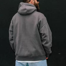 Heavy Hoodie Pullover Sudadera Logotipo personalizado Alta calidad 100% Algodón Térmico Oversized Unisex Sudaderas con capucha para hombres Fabricación - Product Image 5