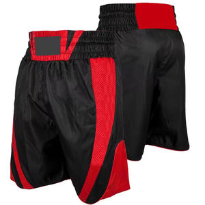 Pantalones Cortos de MMA para Hombre al por Mayor, de Secado Rápido, Transpirables, con Cintura Elástica, Sólidos, Casuales, de Spandex/Poliéster, para Boxeo y Lucha, Teñidos a Medida - Product Image 1