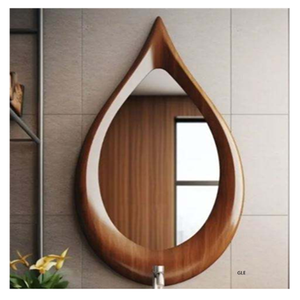 Exquisite Modern Metal Wall Mirror <b>Frame</b> with Handmade Detailing Customizable Color and Smooth Finish for Artistic Decor - Product Image 2