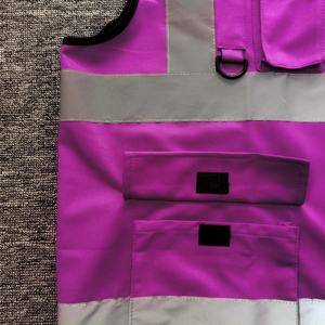 PLAYER'S POINT High Visibility Reflective Safety <b>Vest</b> Unisex Polyester Workwear Multiple Colors Zipper Closure CE Certified EU - Product Image 2