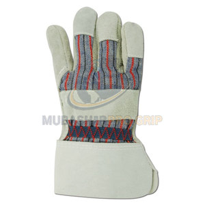 Gants de travail canadiens confortables et polyvalents en cuir, antidérapants, résistants à la chaleur, couleur/logo personnalisable pour usage quotidien - Product Image 3