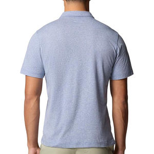 Camisetas Polo Casuales para Hombre, Diseño Nuevo y Popular, Logotipo Personalizado, Color Sólido - Product Image 3