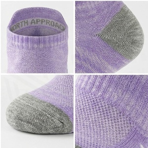 North Approach Ankle <b>Socks</b> Breathable <b>Running</b> <b>Socks</b> for Adults Summer Season - Product Image 4