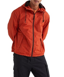 Veste d'extérieur vierge personnalisable avec logo, coupe-vent imperméable, grandes tailles pour hommes - Product Image 1