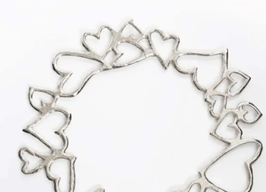 Placas de cargador de acero inoxidable de color plateado fundidas en aluminio-Platos y platos duraderos - Product Image 3