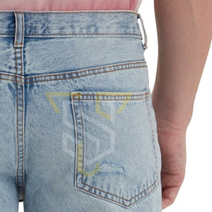 Jeans pour hommes respirants à faible MOQ, style unique, en gros, en promotion - Product Image 6