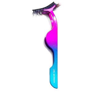 Fiber Tips Grips Grafting Grip Tweezer Fiber Tip Eyelash Extension Tweezers Beauty <b>Makeup</b> Tools by Apto Enterprises - Product Image 4