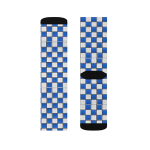 Top Trending DELWARE INDUSTRIES Custom Design <b>Sport</b> Knee <b>Socks</b> Anti-Bacterial Spandex/Polyester Geometric Pattern <b>Men</b> <b>Socks</b> - Product Image 2
