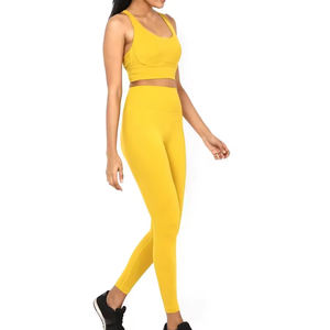 Conjunto de Yoga de Secado Rápido y Transpirable de Alta Calidad para Mujer, Cómodo, MOQ Bajo - Product Image 2