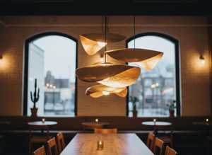 Handmade Gold <b>Leaf</b> Brass Pendant <b>Light</b> Moroccan Island Kitchen Lighting Mount Decor for Living Room Indoor Home Lighting - Product Image 4