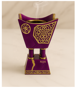 Difusor de Incienso de Oud Moderno y Ecológico, Hecho a Mano con Madera de Acacia y Resina Epoxi, Quemador de Bakhoor, Fragancia para el Hogar - Product Image 4