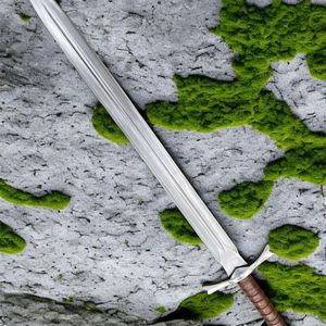 Réplique d'épée fantastique sur mesure, épée médiévale en acier inoxydable, épée décorative pour collection, exposition, cosplay et décoration - Product Image 6