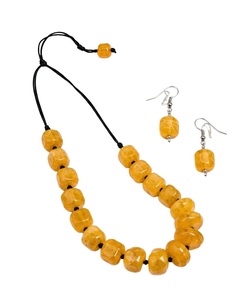 Nouveau collier multicolore en résine perlée, bijou tendance décontracté, cadeau pour femmes et hommes, accessoire de mode unisexe - Product Image 3