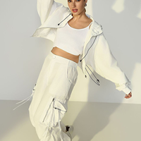 Veste de sport pour femme à manches longues, col montant, fermeture éclair sur le devant, respirante, coupe-vent, pour le yoga et la course à pied, couleur unie, Spandex/Nylon 140g