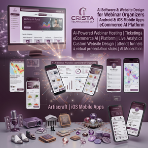 ซอฟต์แวร์ AI สำหรับผู้จัดเว็บินาร์ การออกแบบเว็บไซต์ แอปพลิเคชันมือถือ Android iOS ซอฟต์แวร์ AI ERP CRM ปลั๊กอิน WordPress Shopify - Product Image 2