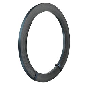 Nastro in Acciaio Resistente 330 Lunghezza X 1/2 Pollici Larghezza X 0,016 Pollici Spessore, Rotolo con Resistenza alla Rottura di 1100 Libbre per Imballaggio Pallet - Product Image 1