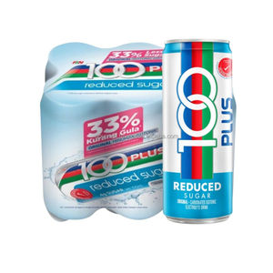 Vente en gros de boissons gazeuses 100plus sucre réduit en canettes 325ml X 24 canettes/carton - Product Image 2