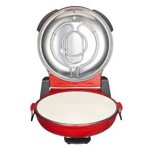 Forno Elettrico per Pizza da 1200W con 12 Modalità di Controllo della Temperatura, Pietra Refrattaria in Cordierite, Visualizzazione della Temperatura a 5 Livelli, 12 Modalità di Cottura - Product Image 4