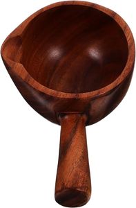 Cuillère en bois de conception classique, écologique et de qualité supérieure pour les grains de café, le thé, le sucre et les épices - Product Image 5