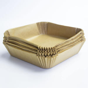 Papiers de cuisson jetables écologiques, recyclables, résistants à l'huile et antiadhésifs pour friteuse à air - Product Image 1