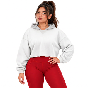Sudadera Corta a la Cintura al por Mayor, Ropa Personalizada para Mujer, Marcas de Boutique de EE. UU., Minoristas de Ropa Urbana - Product Image 5